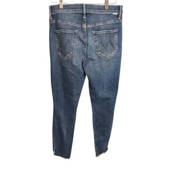 Mother Stunner Zip Ankle Step Fray in Walking on Clouds - Picture 3 of 7